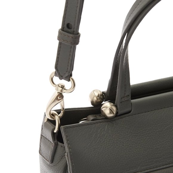 Foley + Corinna leather Top Handle Bag, Black - Picture 8 of 15